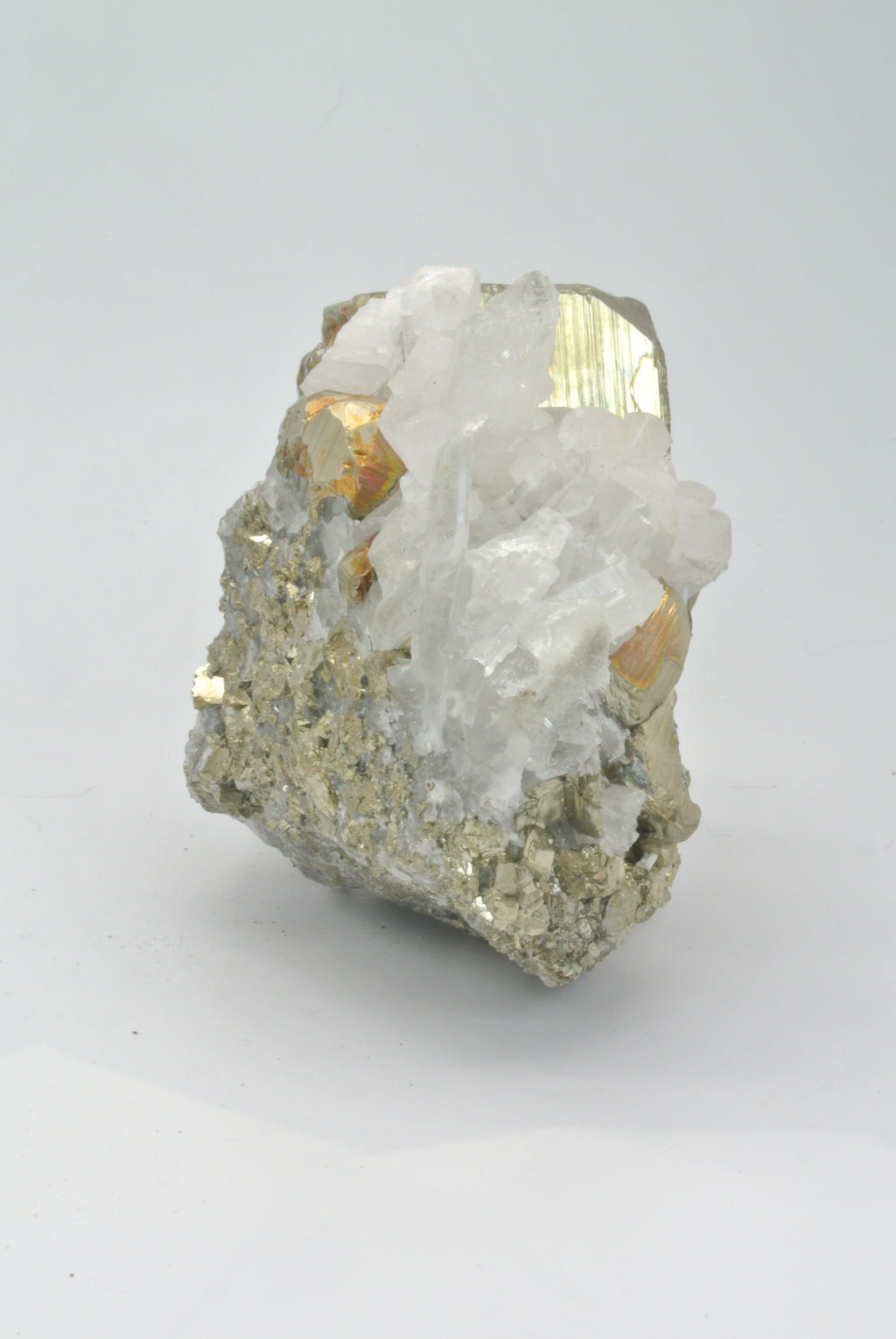 Pyrite with Quartz