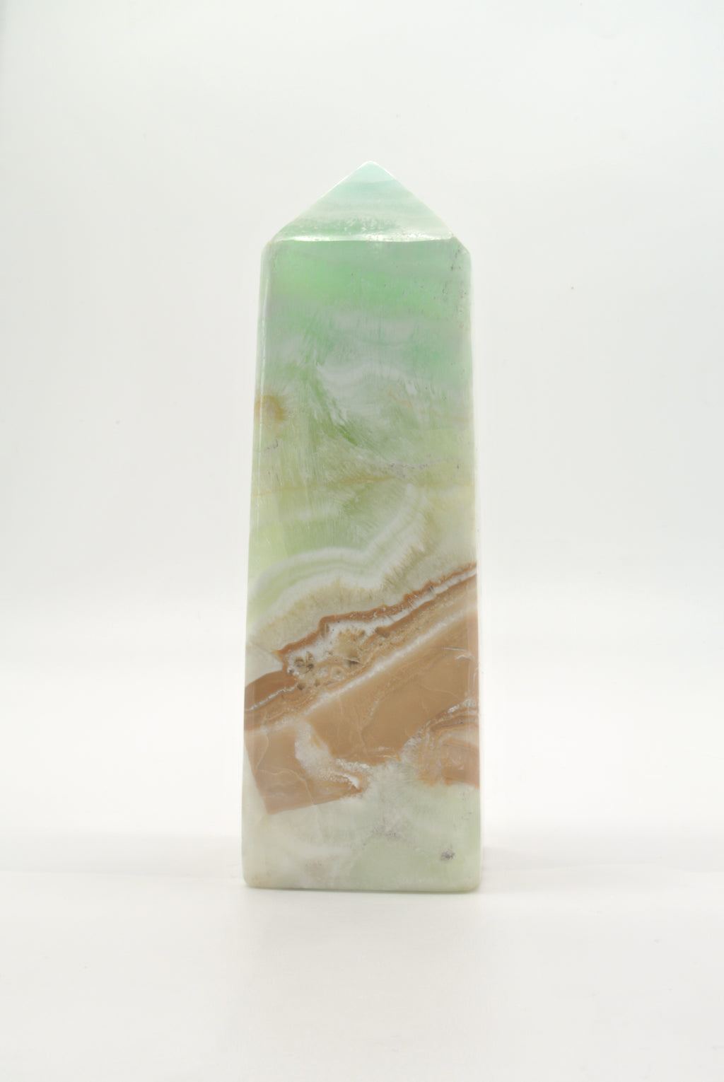 Caribbean Blue Calcite Tower
