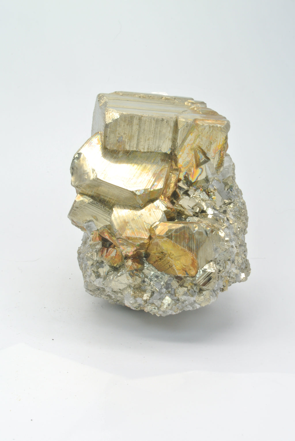 Pyrite with Quartz