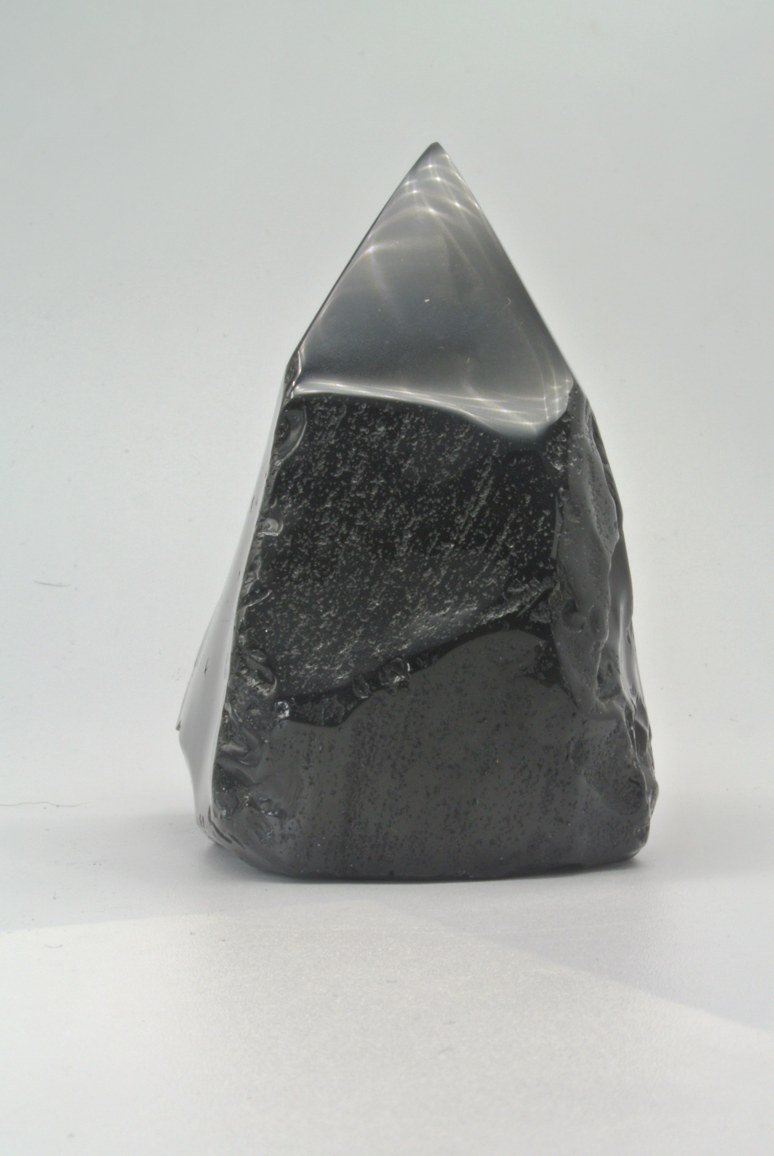 Black Obsidian Cut Base
