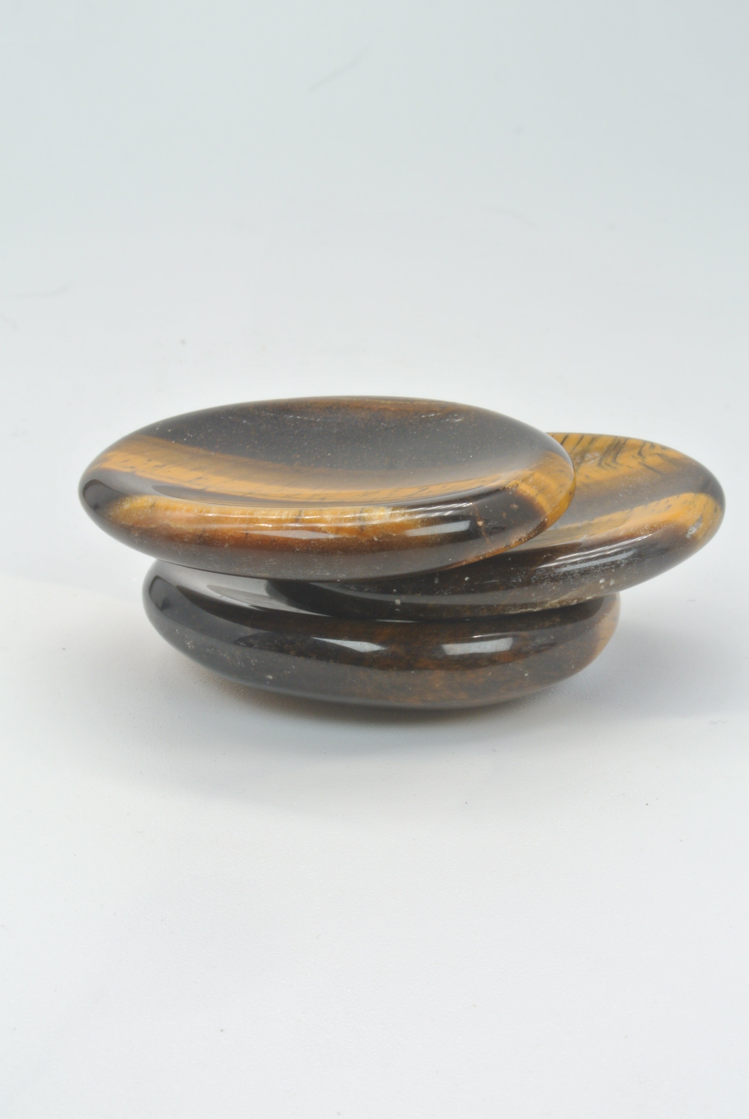 Tiger's Eye Palm Stone