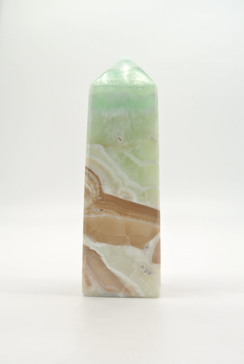 Caribbean Blue Calcite Tower