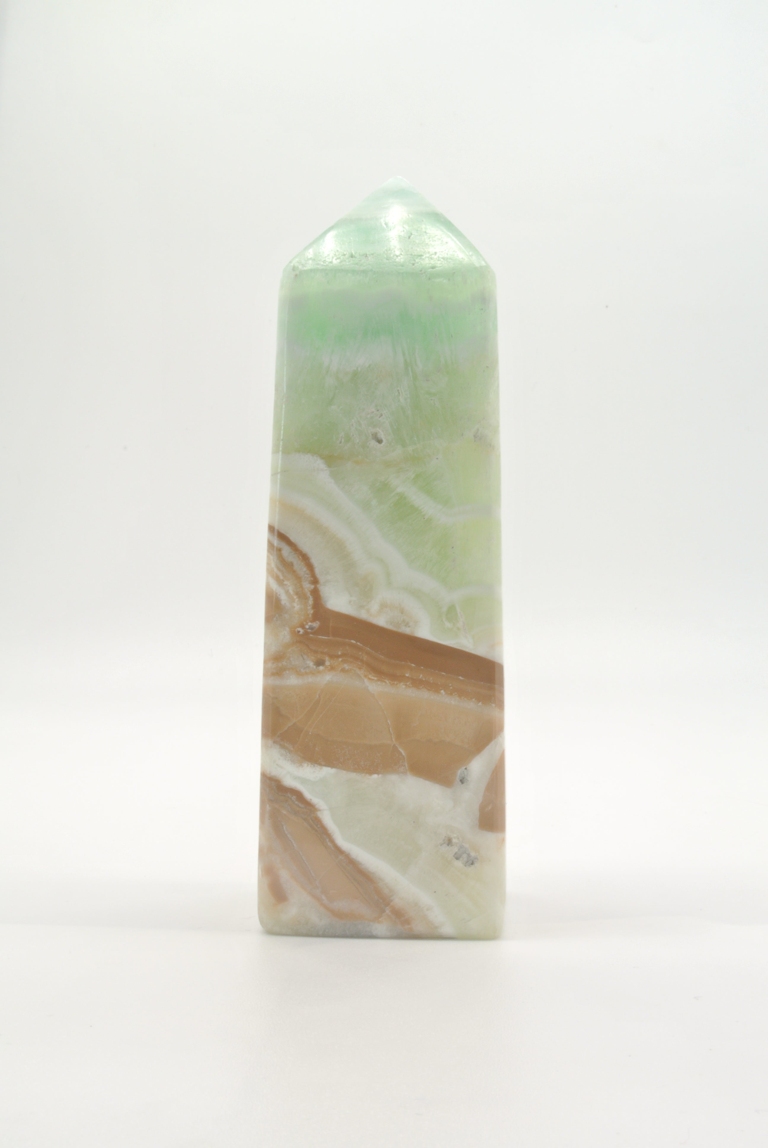 Caribbean Blue Calcite Tower