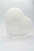 Selenite Heart Bowl 12cm