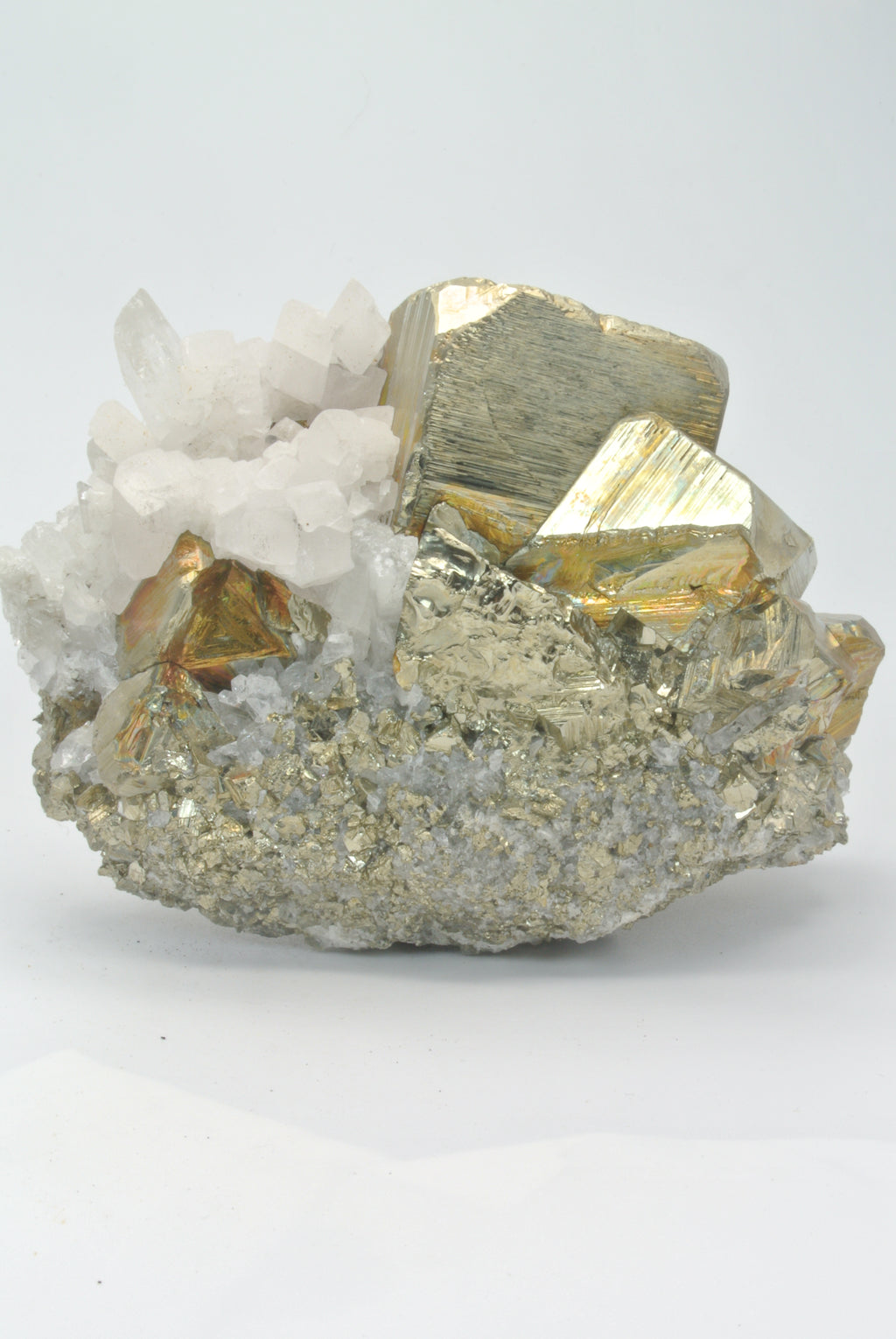 Pyrite with Quartz