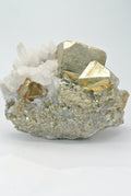 Pyrite with Quartz