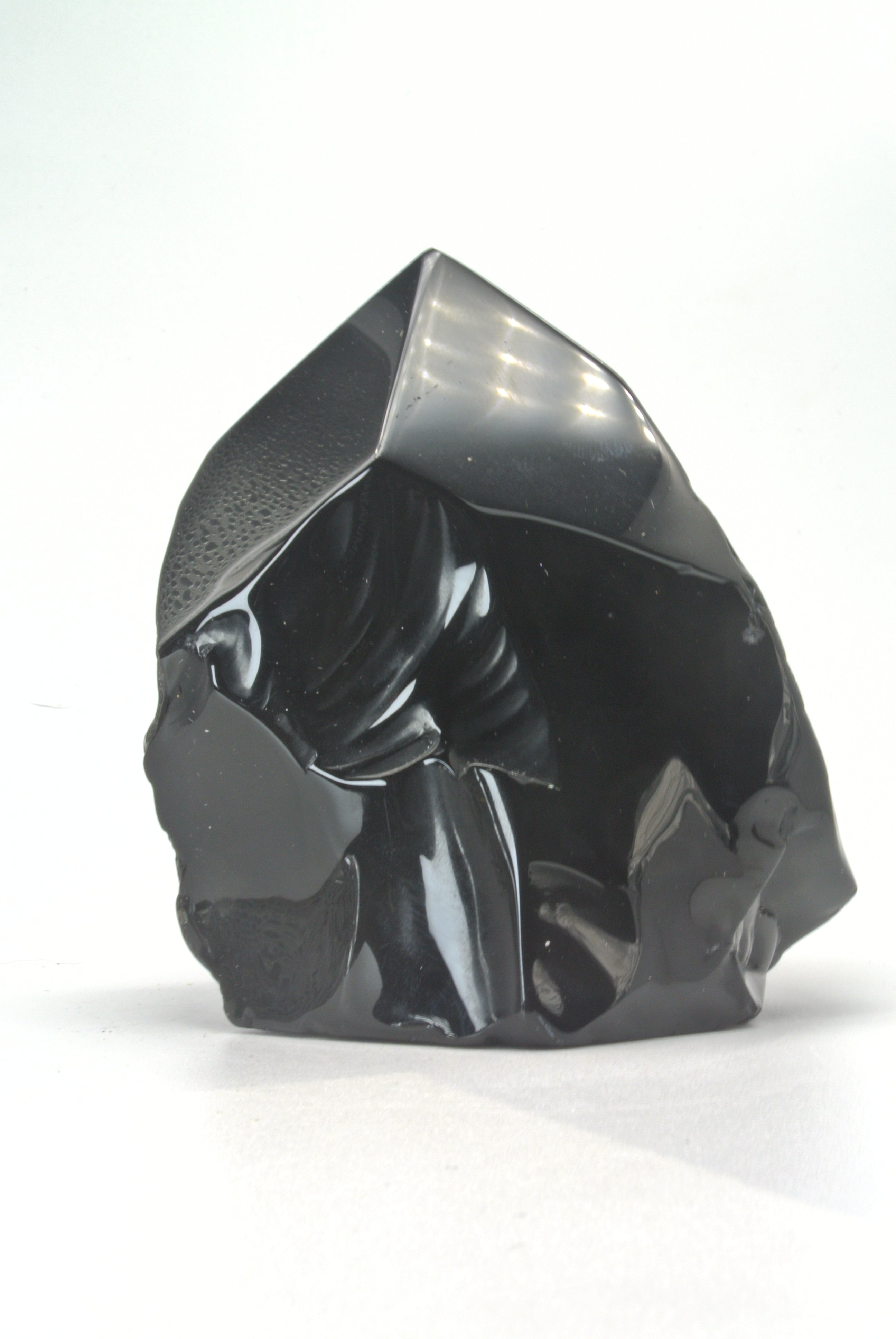 Black Obsidian Cut Base