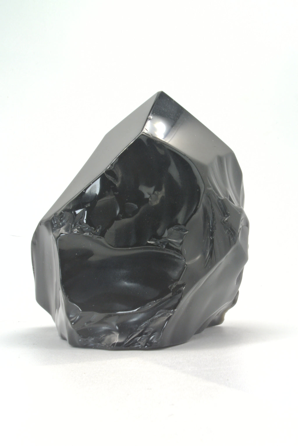 Black Obsidian Cut Base