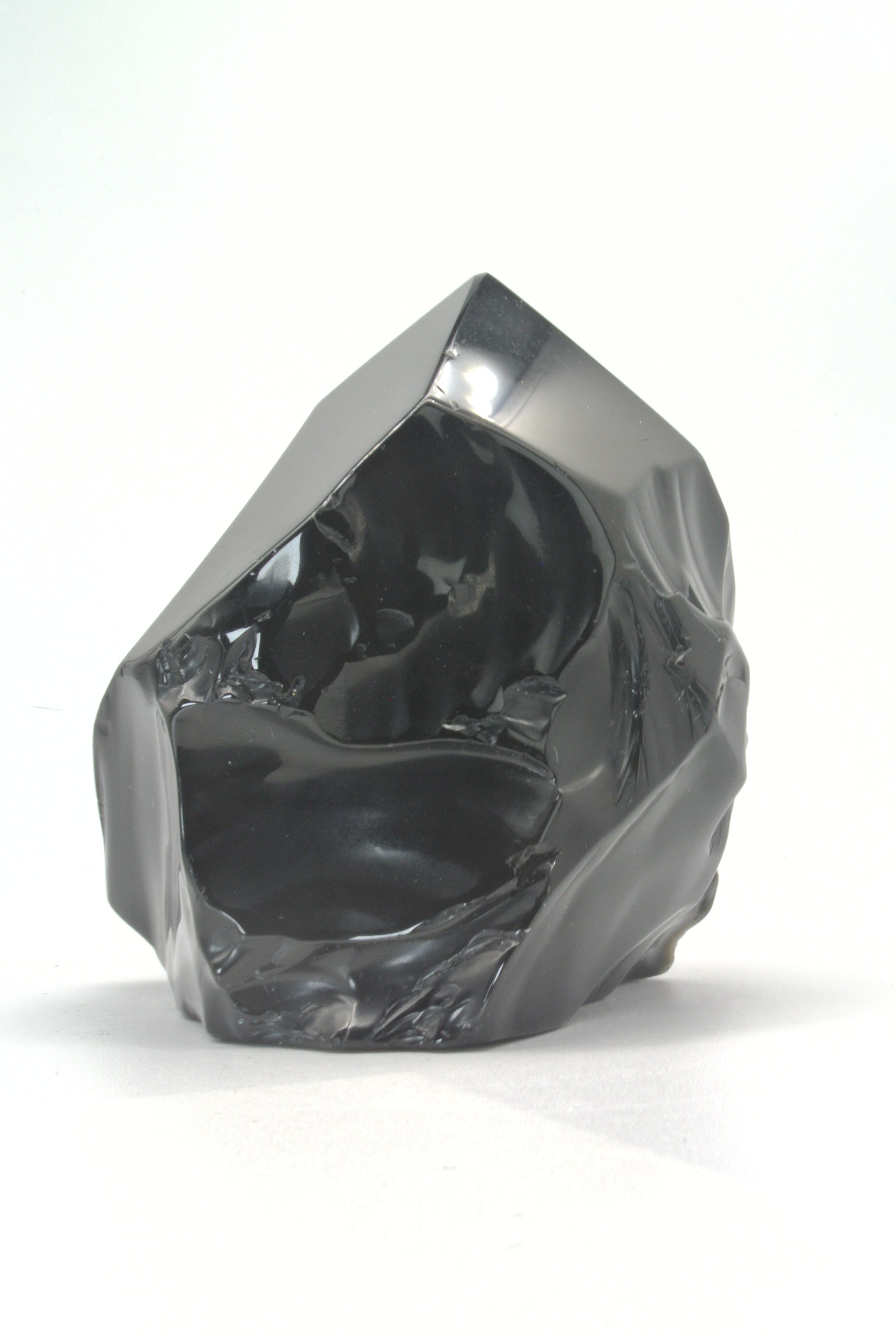Black Obsidian Cut Base