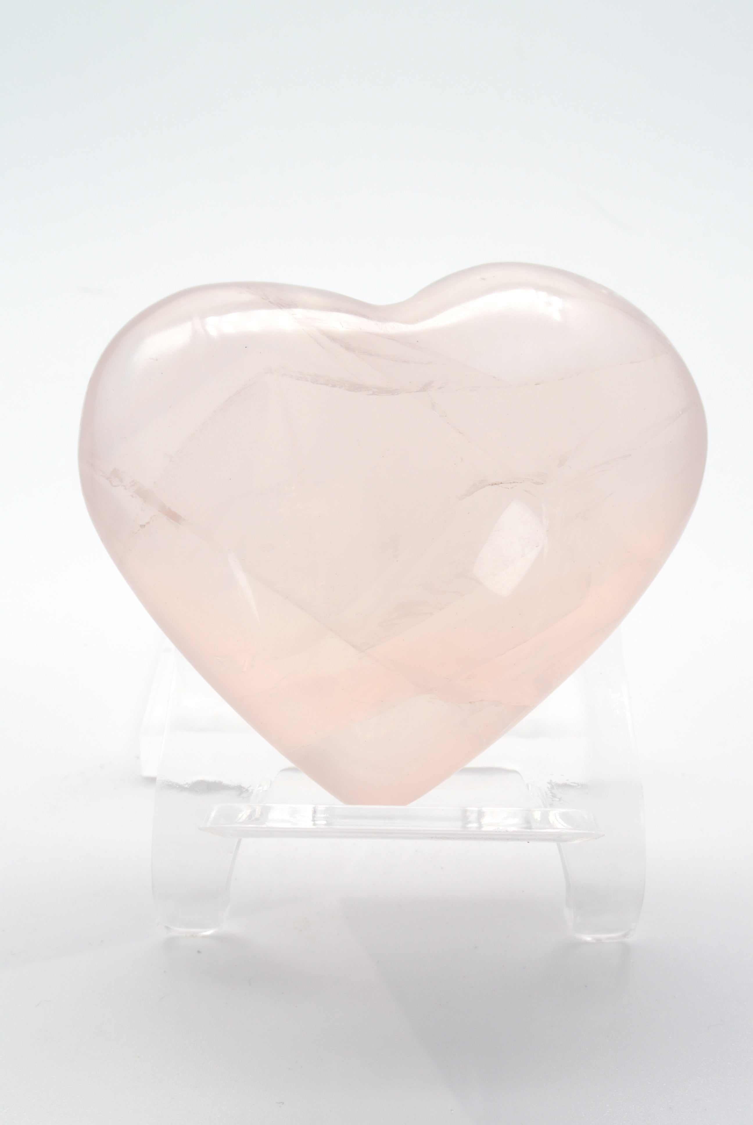 Rose Quartz Heart