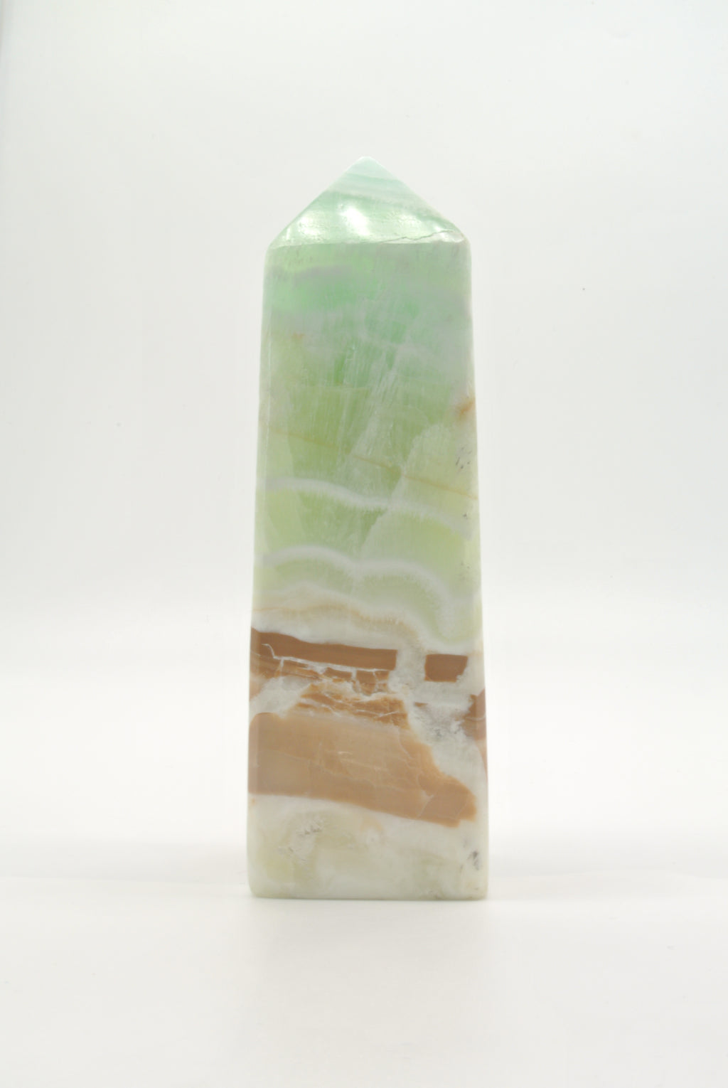 Caribbean Blue Calcite Tower