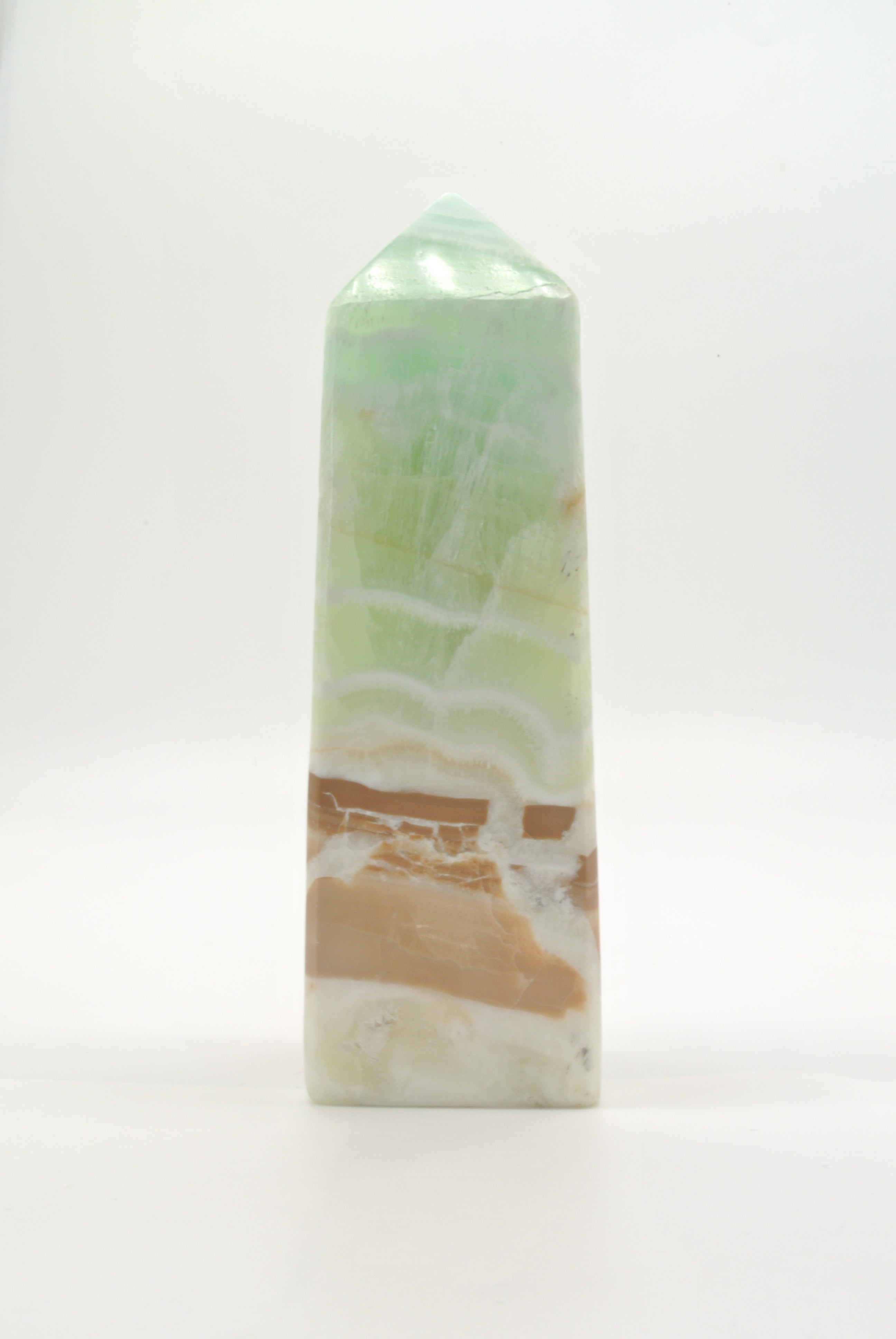 Caribbean Blue Calcite Tower