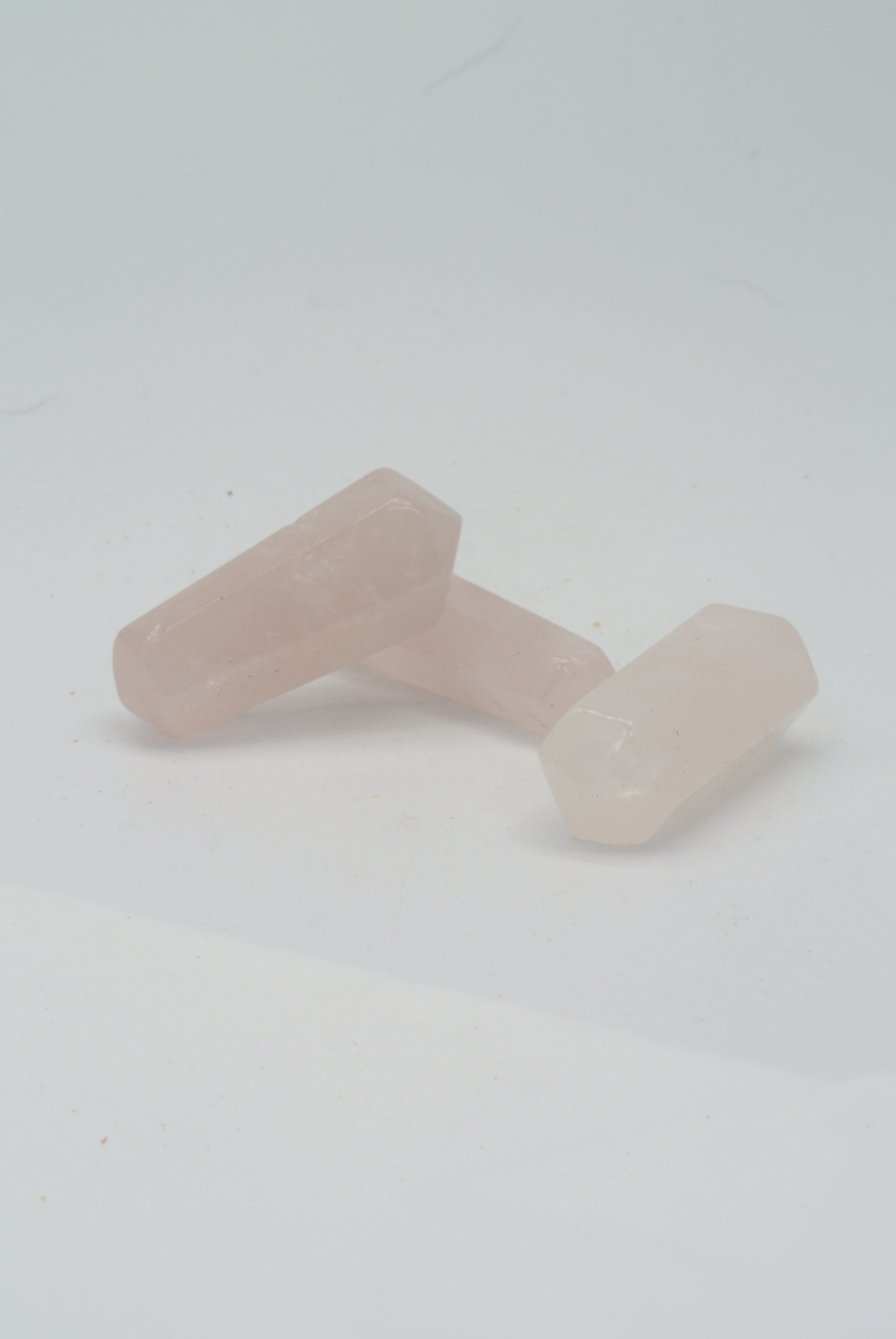 Rose Quartz Double Terminated Point