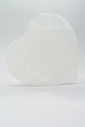 Selenite Heart Plate