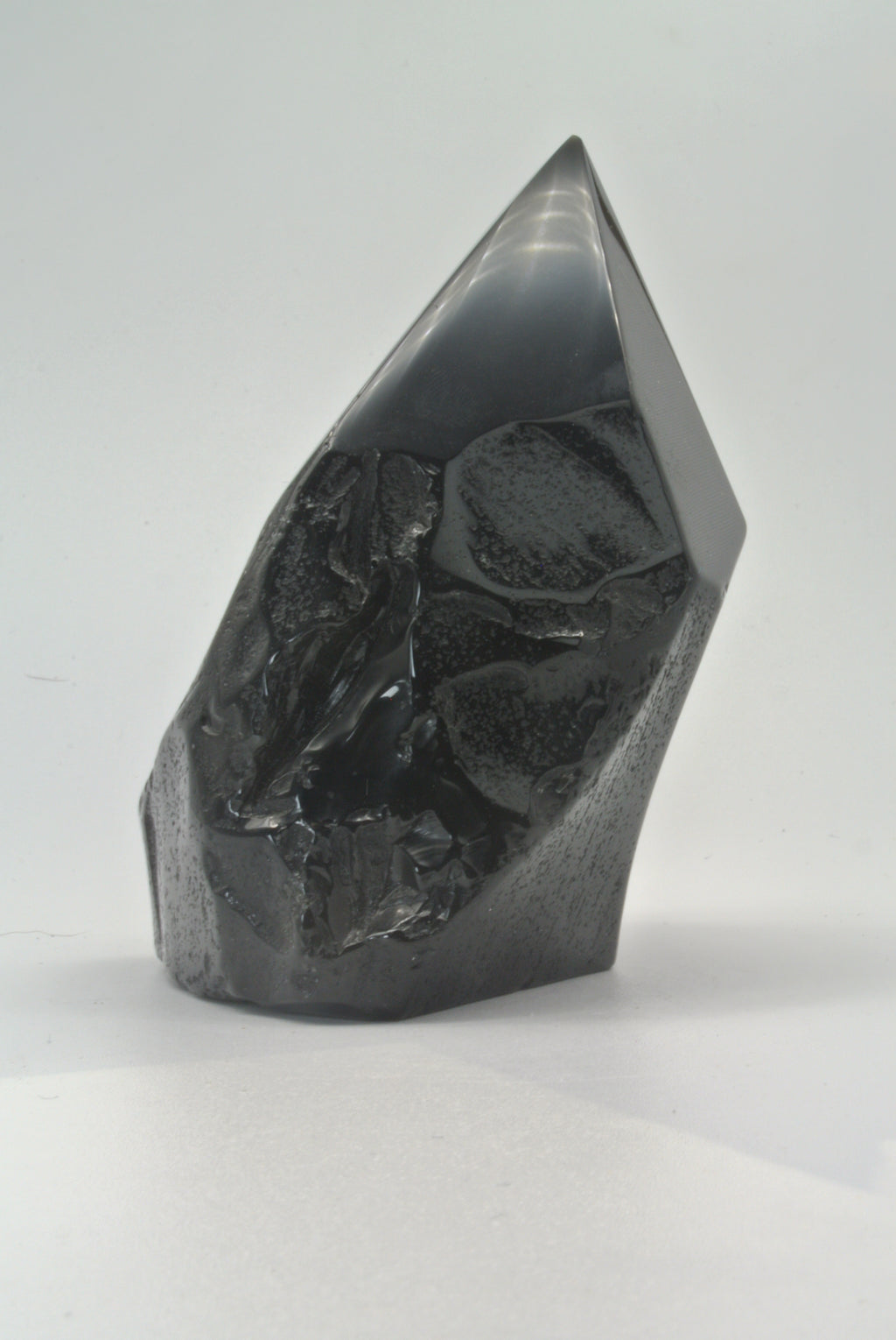 Black Obsidian Cut Base