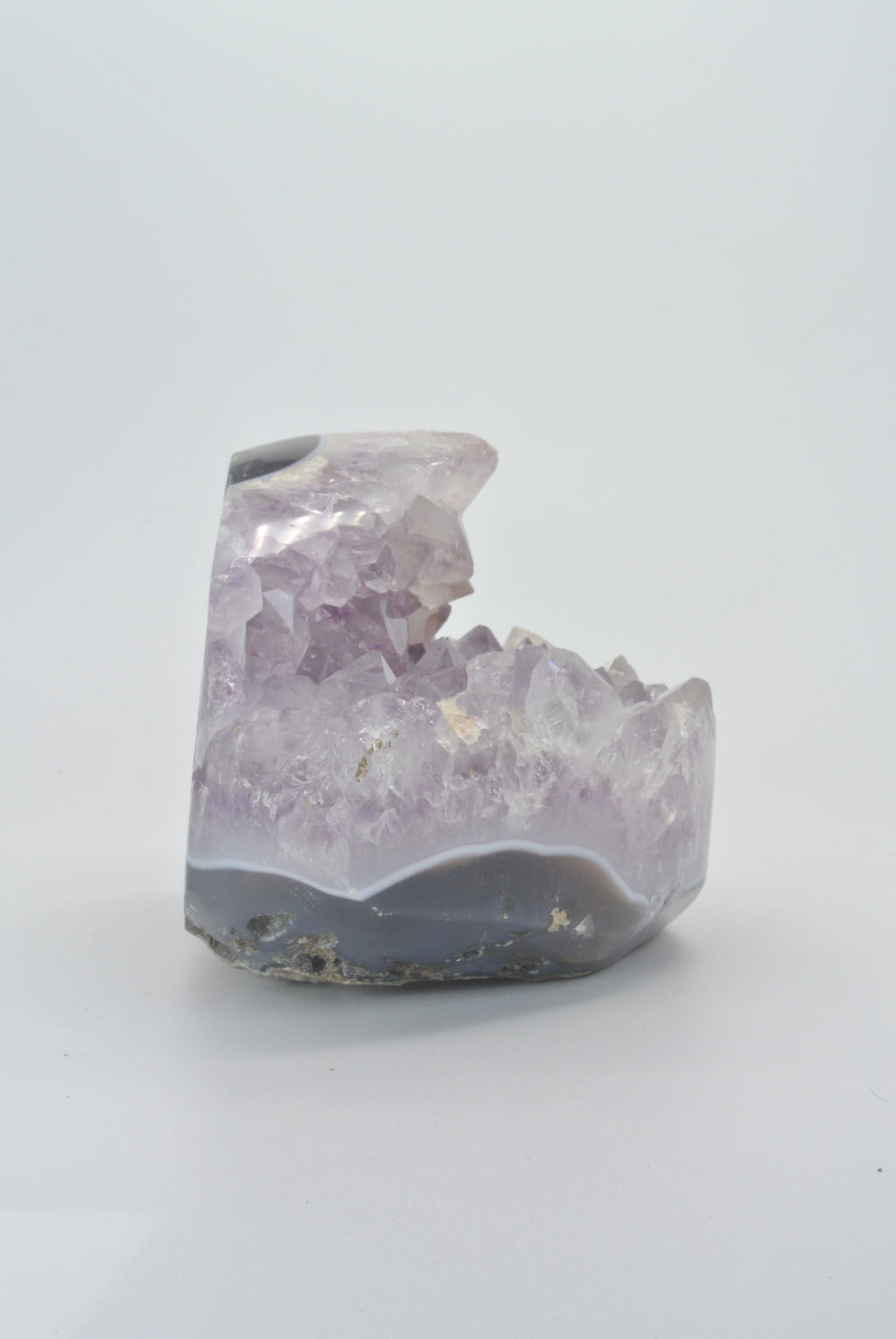 Amethyst Cluster Polished Edge
