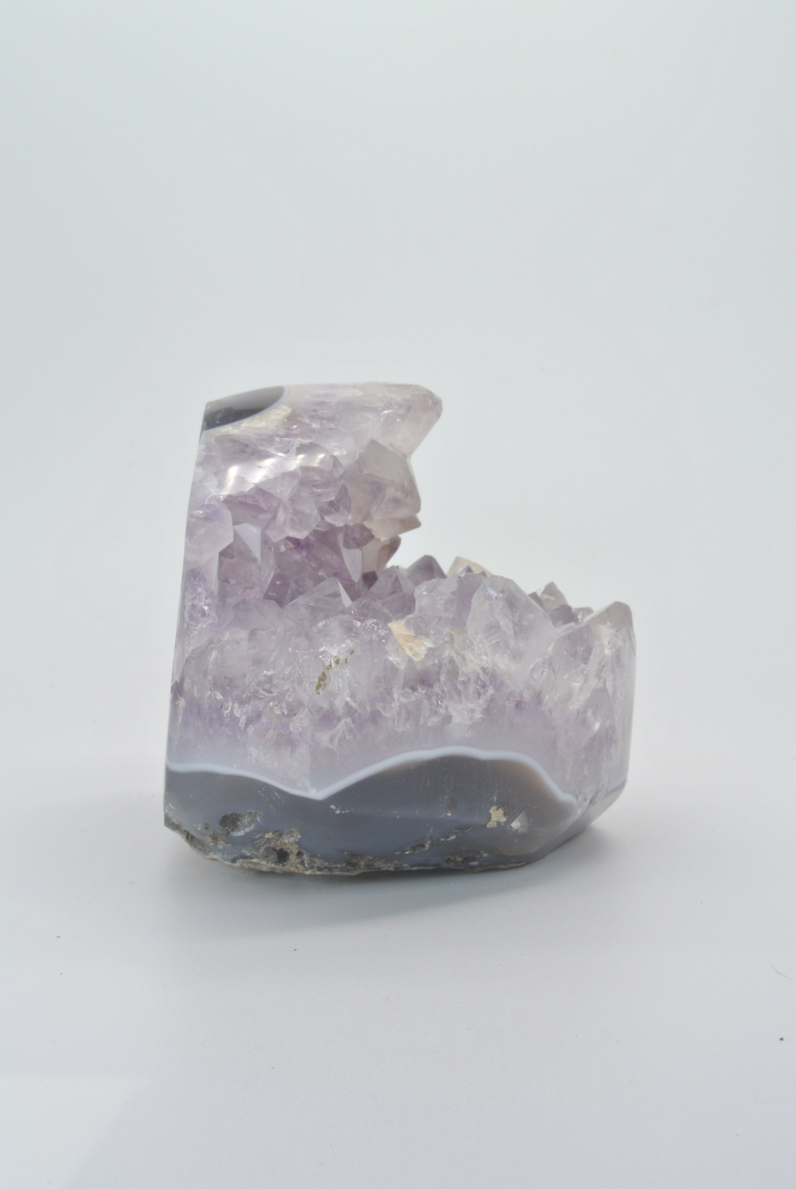 Amethyst Cluster Polished Edge