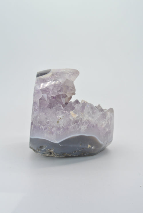 Amethyst Cluster Polished Edge