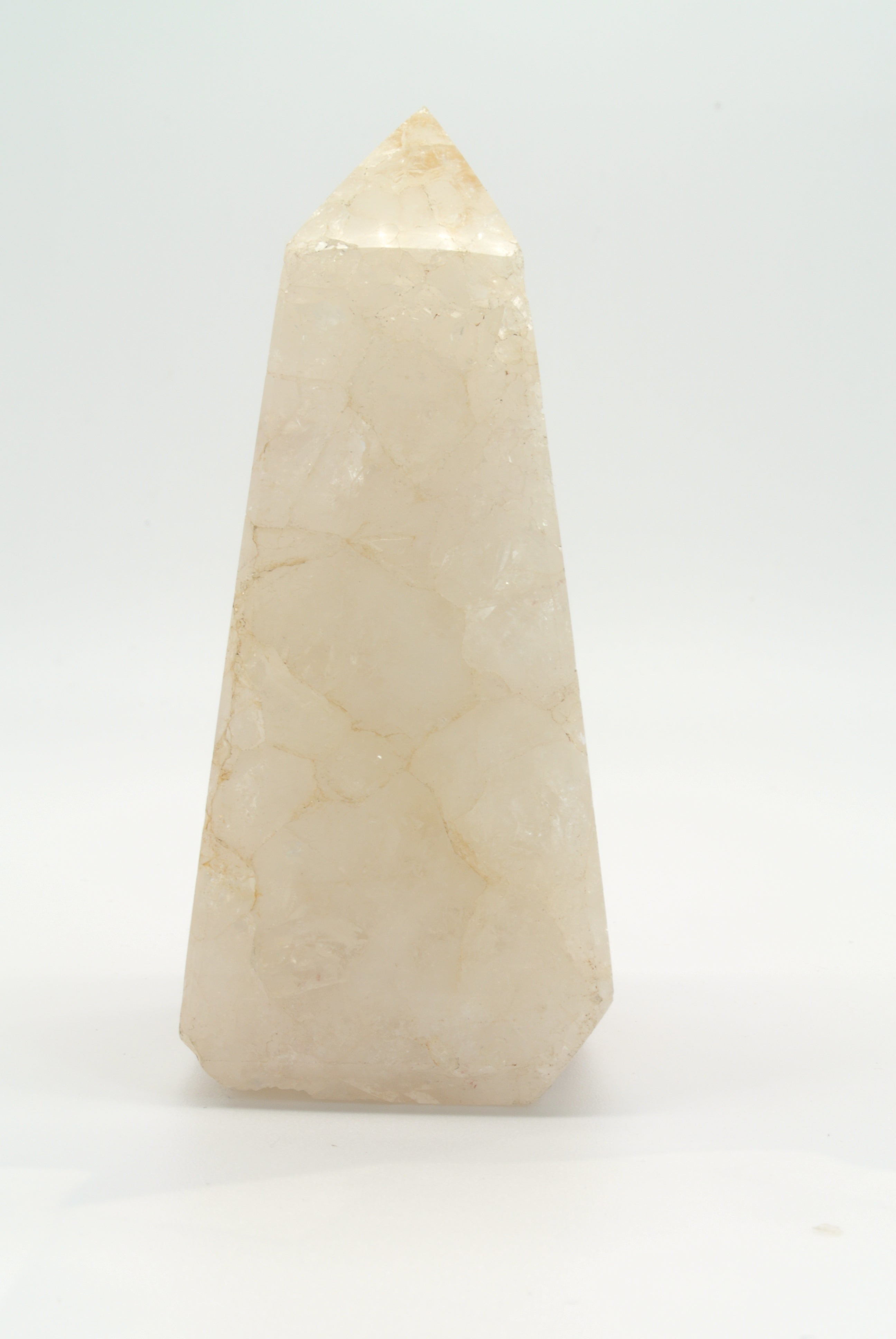 Citrine Tower with Cluster