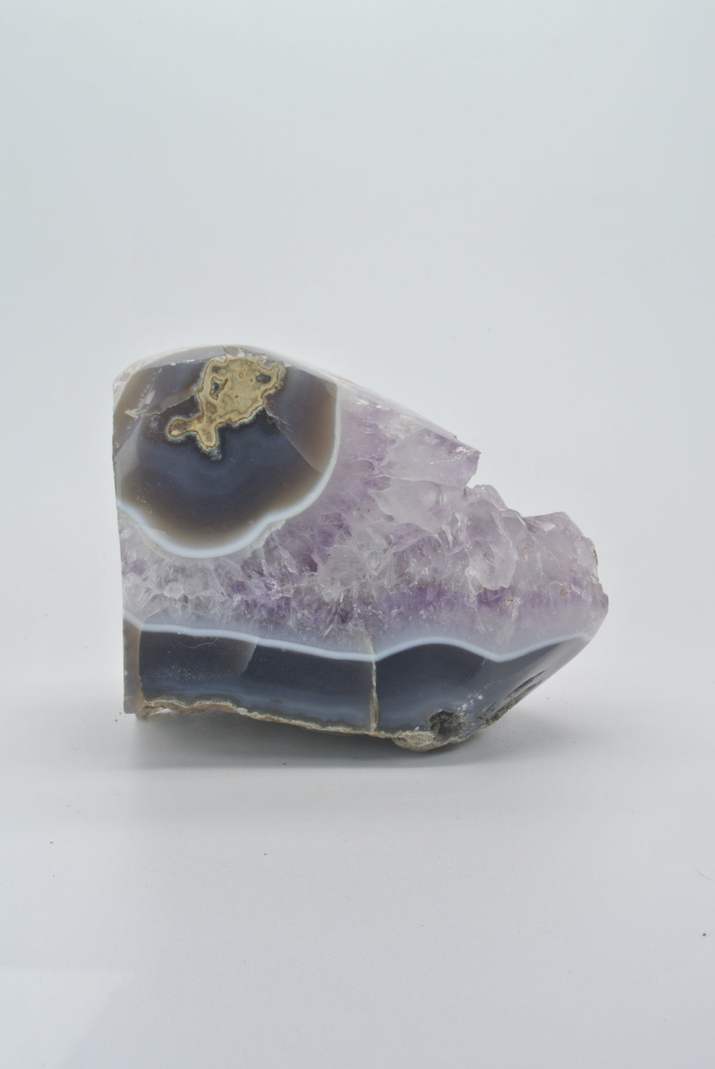 Amethyst Cluster Polished Edge