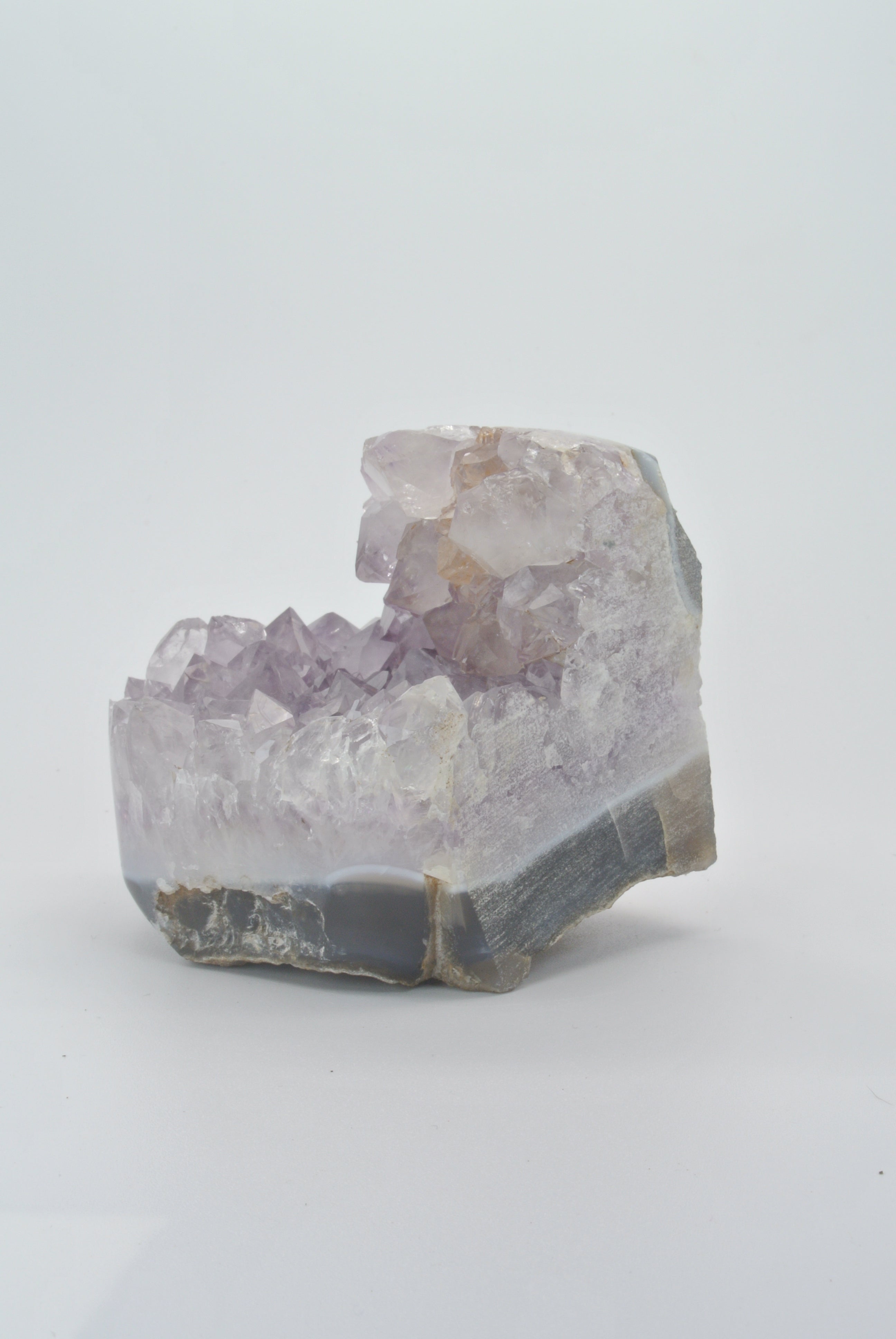 Amethyst Cluster Polished Edge