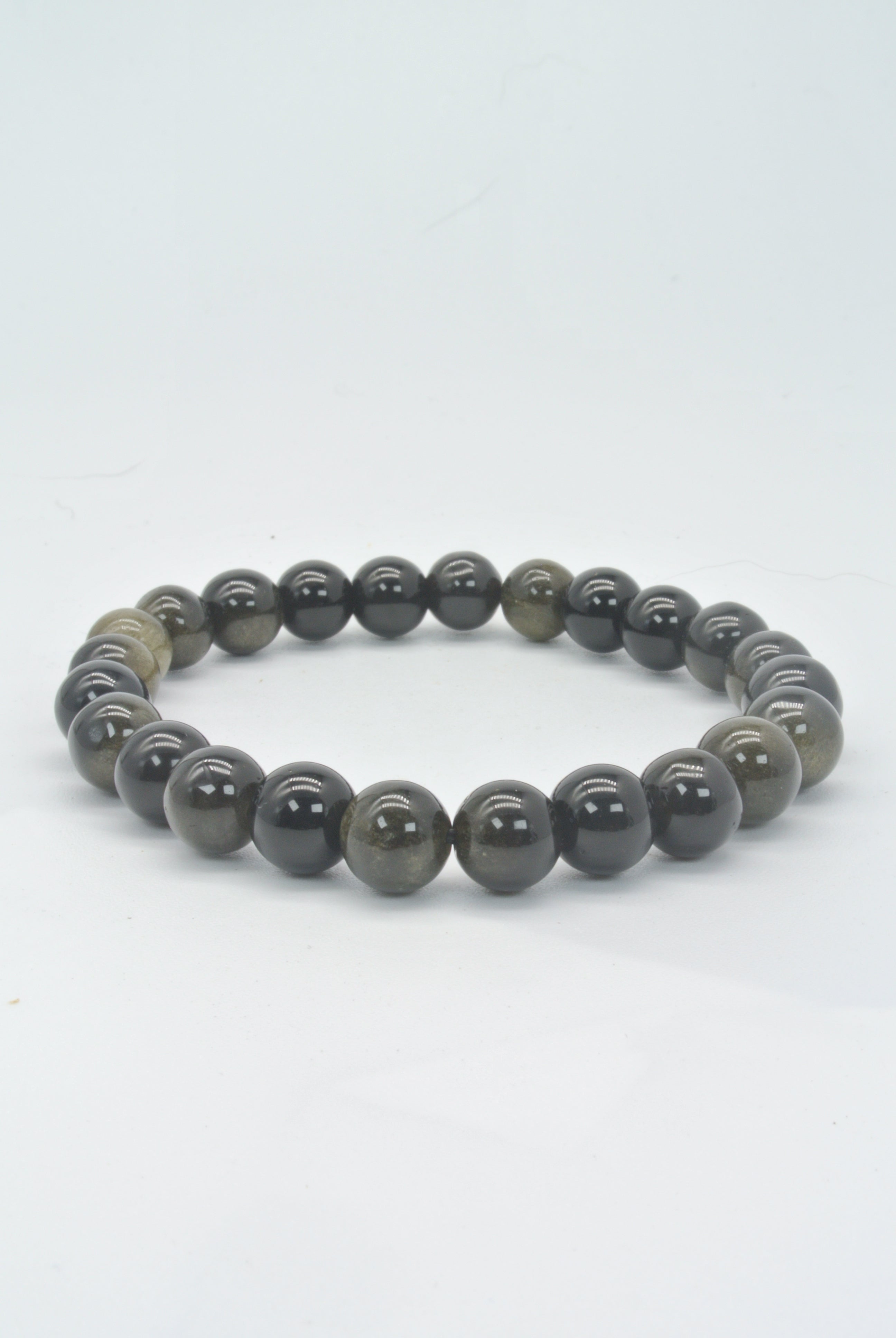 Gold Obsidian Bracelet