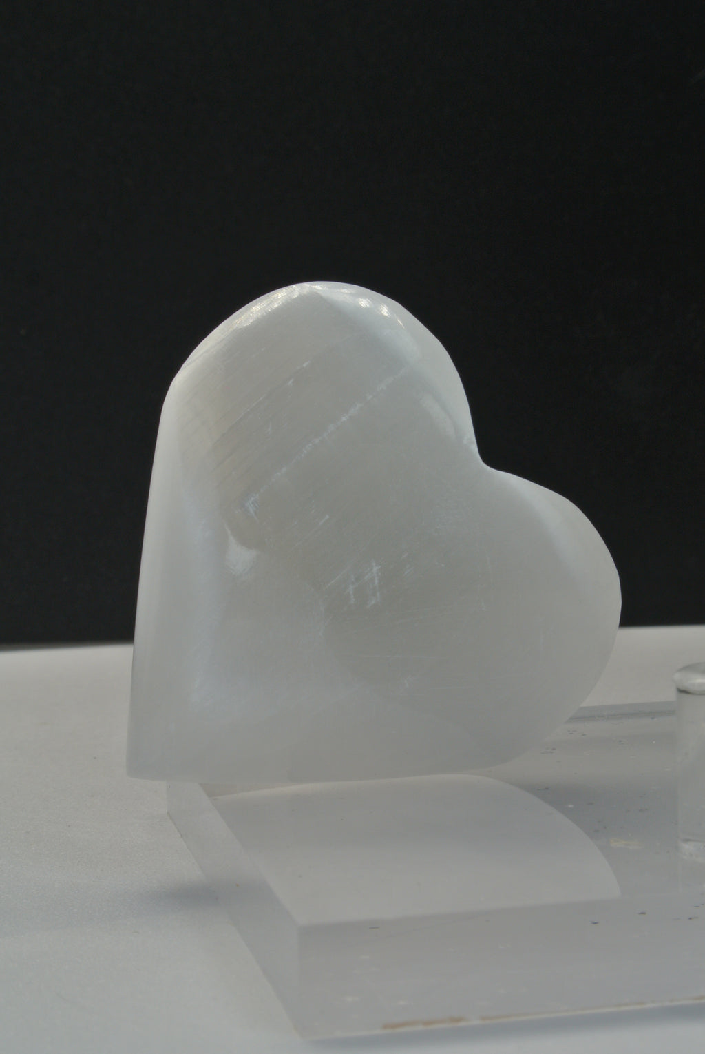 Selenite Heart