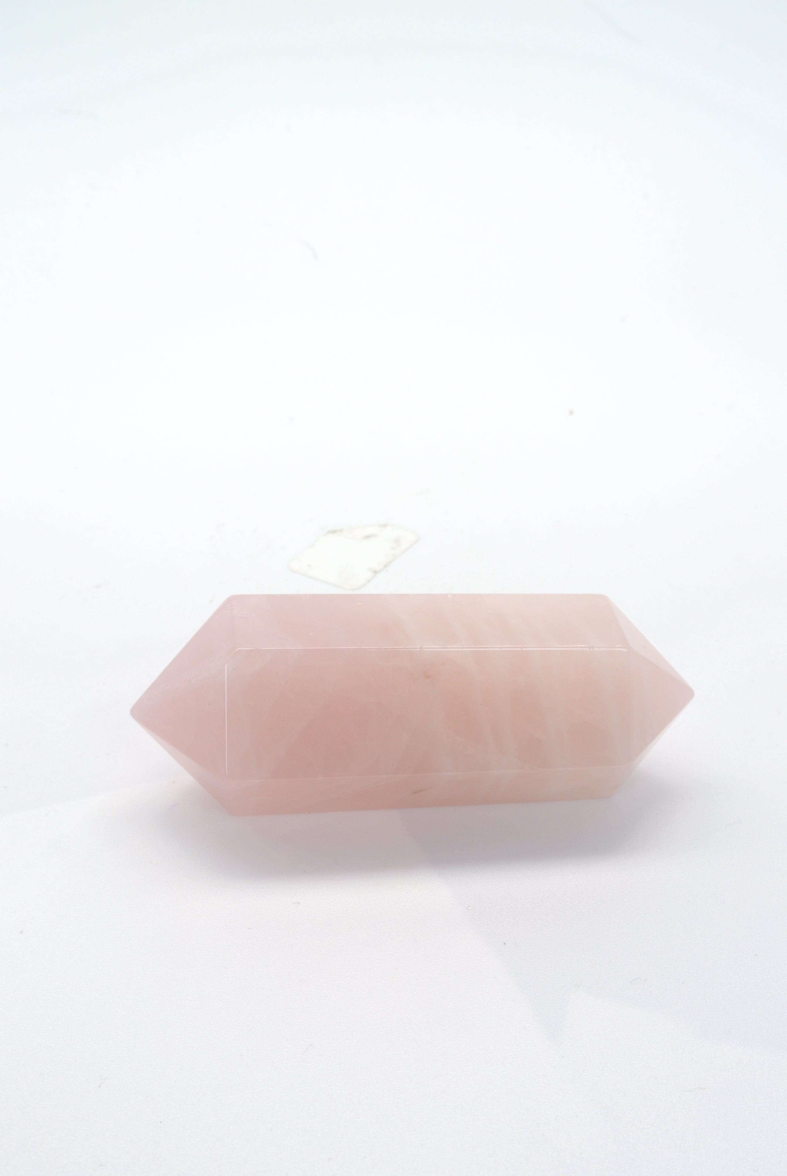 Rose Quartz Double Terminated Point